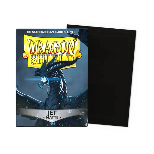 Dragon-Shield-Jet-Matte-100ct-Sleeves